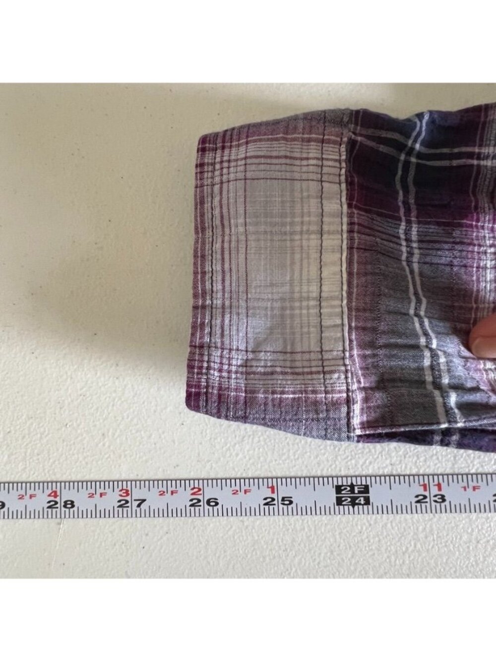 Eddie Bauer Women TXL Cotton Flannel Shirt Plaid Button Up Granola Cabincore - Picture 12 of 14
